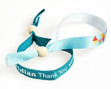 Sustainable wristbands from recycled material